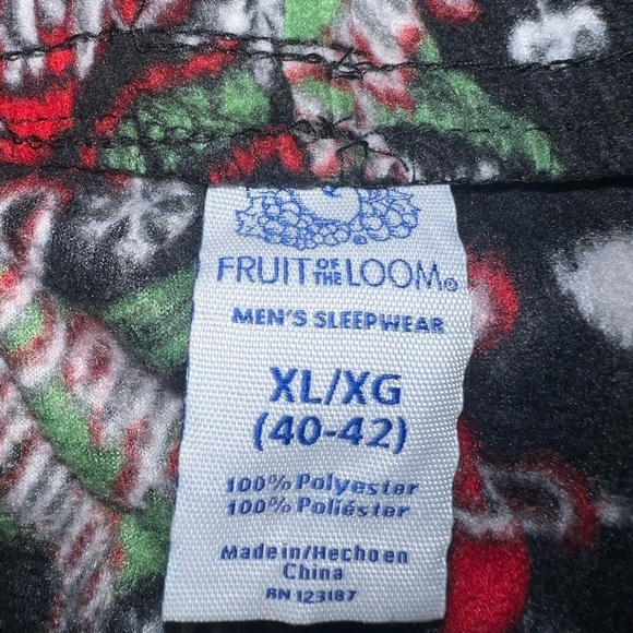 Fruit of the loom- Christmas pajama pants - Picture 6 of 6